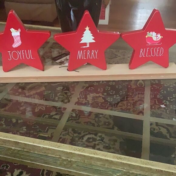 Rae Dunn Joyful Merry Blessed - Picture 5 of 5